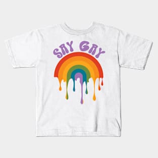 Say Gay Kids T-Shirt